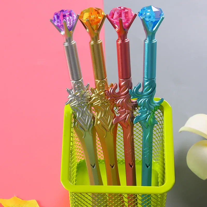 

Creative Diamond Sword Gel Pen Cartoon Sword Shape Water Pen Student Stationery Office Supplies Signature Pen School Supplies