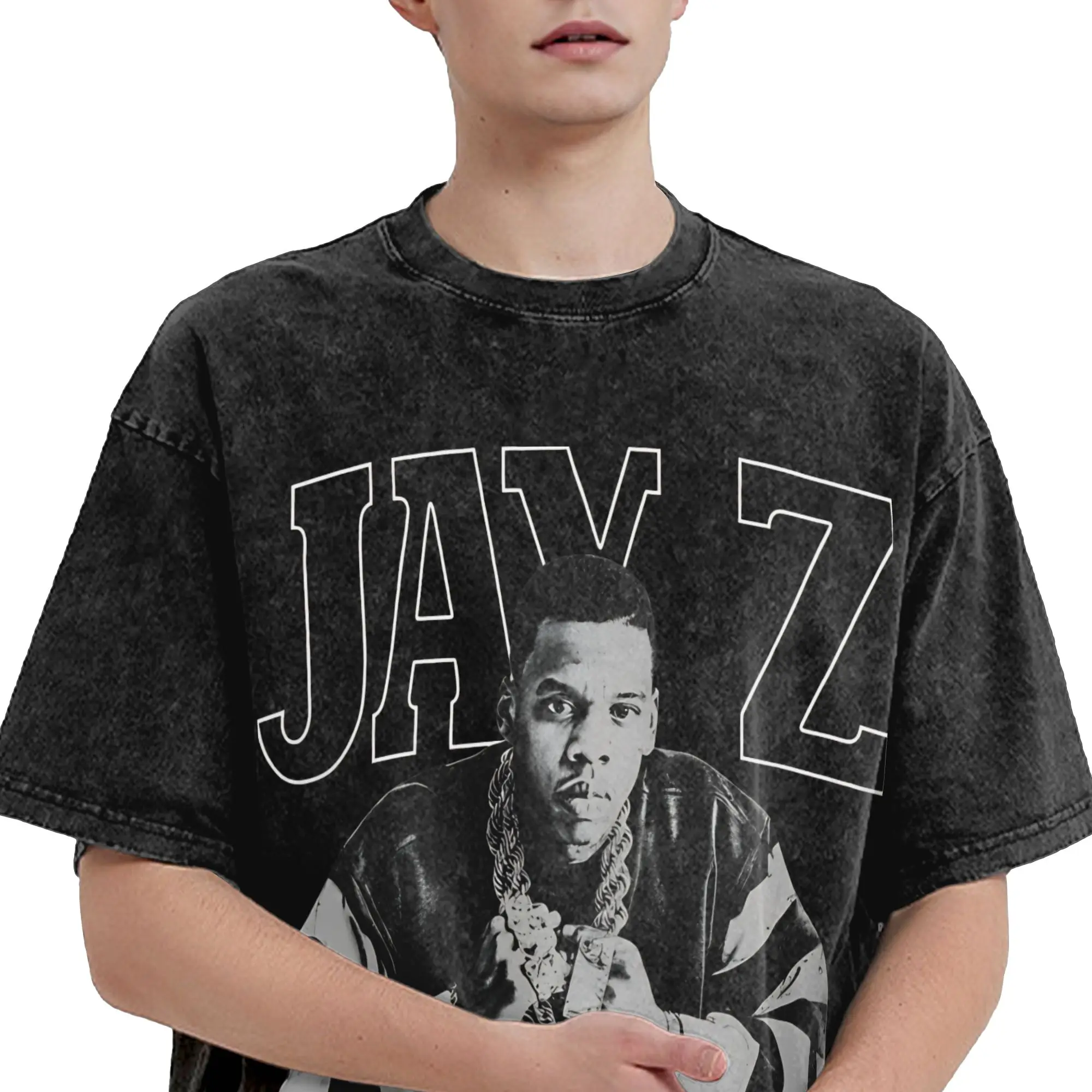 Jay Z 30th Reasonable Doubt 25th Blueprint JAŸ-Z 30 Tour  Washed T Shirts Streetwear Hip Hop T-Shirts  Tee Shirt Men Women