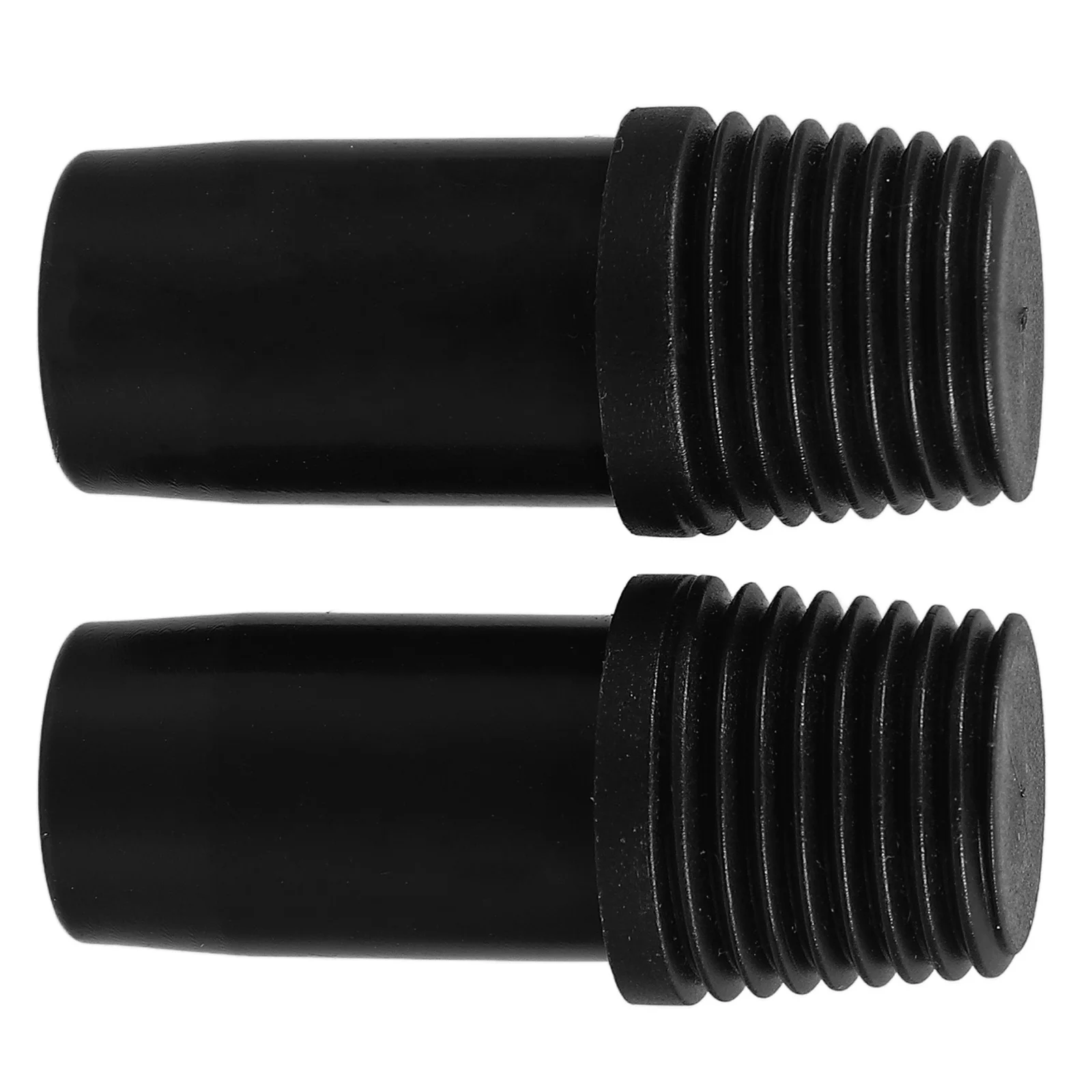 

2Pcs Plastic Threaded Connector Tip Replacement Broom Handle End Extension Pole Adapter Replacement Mop Pole Adapter for Office