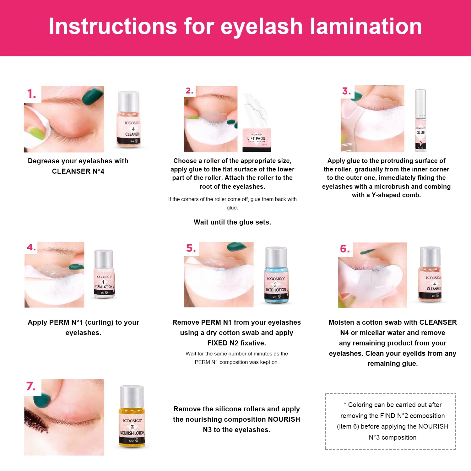 Kit de lifting et de teinte semi-permanent pour sourcils ou cils, stratification professionnelle des sourcils, Lifting des cils, permanente, teinture des yeux, outils de maquillage