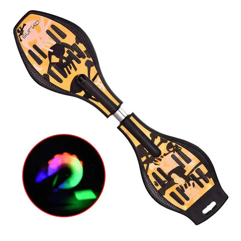 

Children's active board scooter two-wheel skateboard adult two-wheel snake board swing twist car