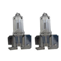 2Pcs H2 Bulb Clear Glass Lamp Foglight Auto Lights 12V   55W 100W 24v 70W