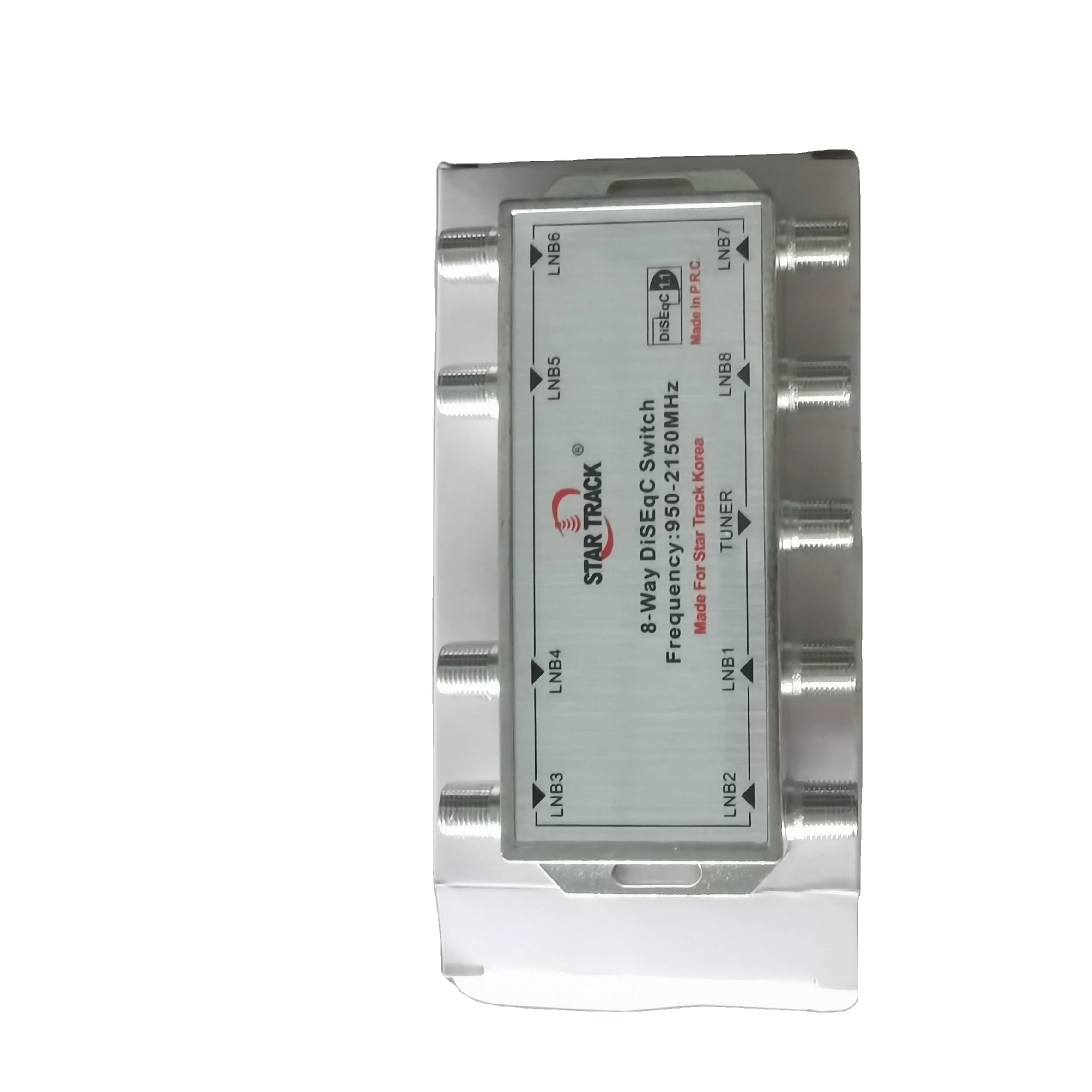 Factory Supply Universal 8 in 1 out 8X1 Diseqc Switch Satellite Receiver