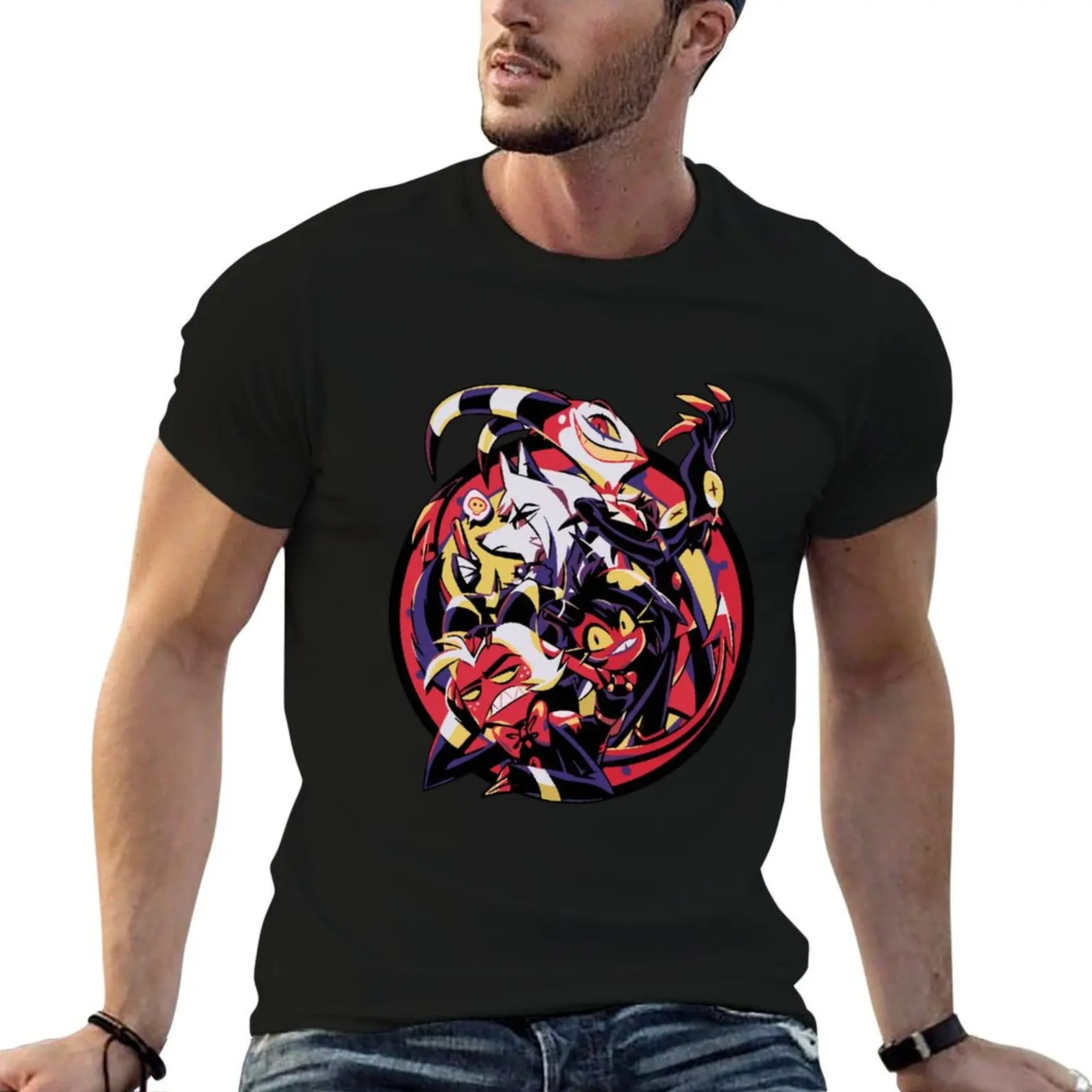 

Helluva Boss T-Shirt anime t shirts for man graphic t shirts for man man t shirts for men casual T-Shirt