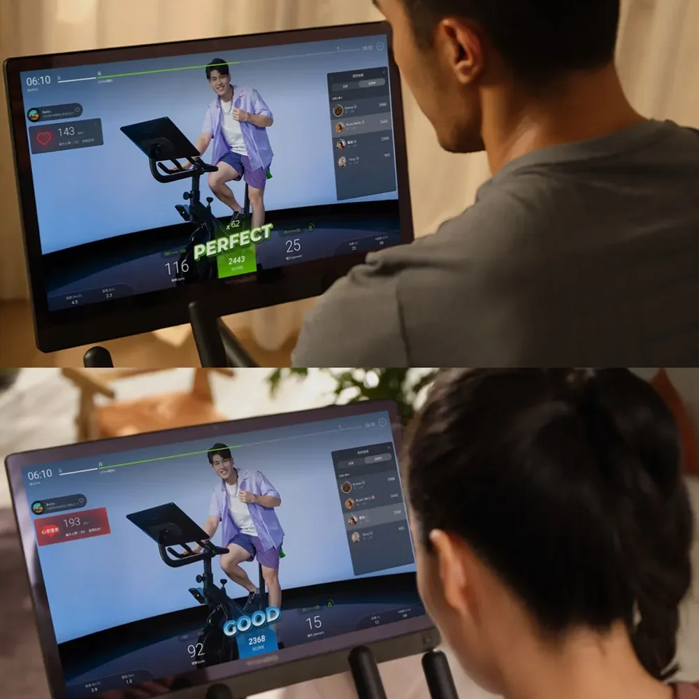 SPlan-equipo de Fitness para gimnasio en casa, ejercicio inteligente, estacionario, entrenamiento giratorio con sistema de freno magnético para uso doméstico