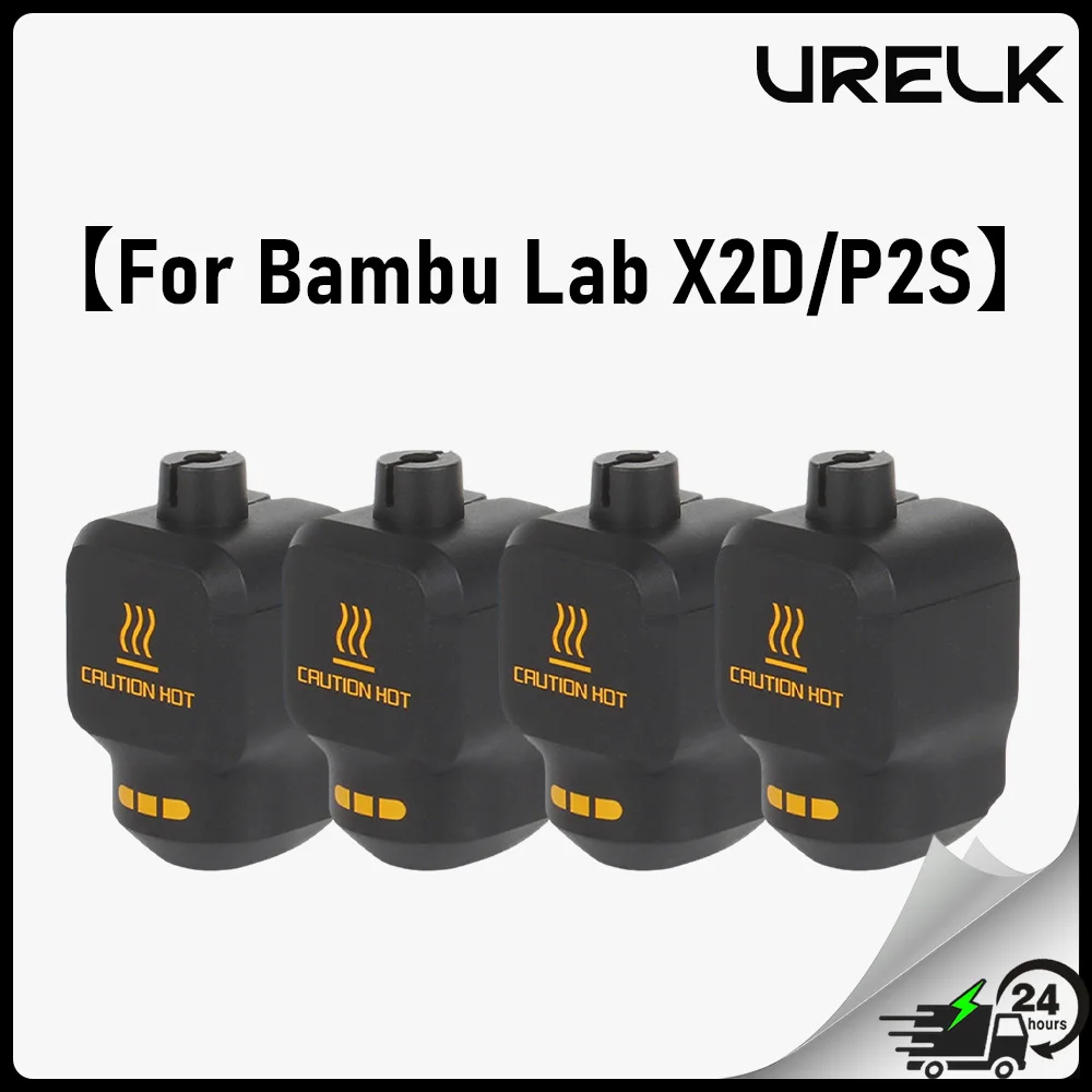 

Силиконовый чехол-накладка для хотэнда 3D-принтера Bambu Lab X2D P2S, многоразовый защитный аксессуар для Bambulab