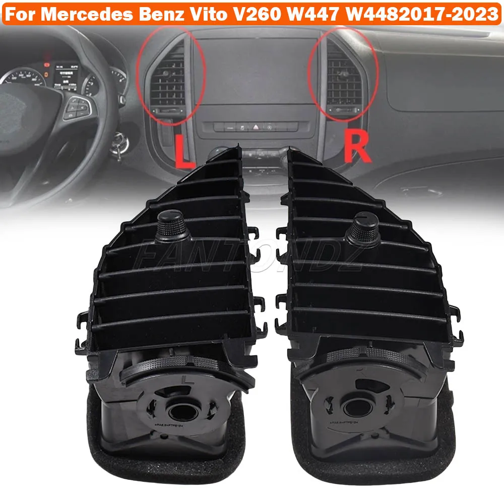 A4478300654 Dashboard Center A/C Grille Vent Klimaanlage Outlet Für Mercedes Benz Vito V260 W447 W448 A4478300454 – Detail 1