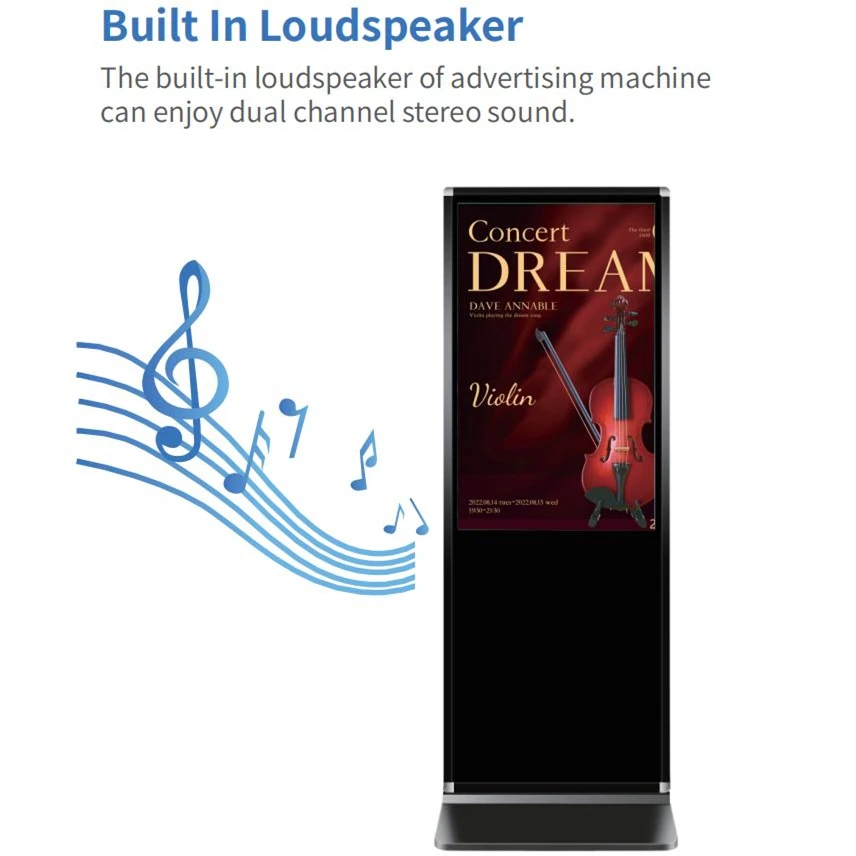 Through Interactive Way to Attract Customers to Browse Ads Actively Full hd Big Tv Advertising Screen Kcd Advertising Display