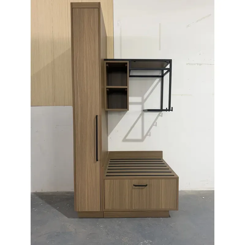 Hampton Inn Wardrobe Top Cabinet Hotel Furniture Designed by Top Hotel Projects