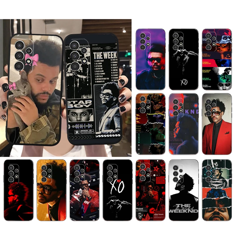 

Phone Case For Samsung A17 A55 A16 A56 A35 A15 A53 A54 A33 A34 A25 A05S A52 A52S A07 A26 A06 The Weeknd New Poster album
