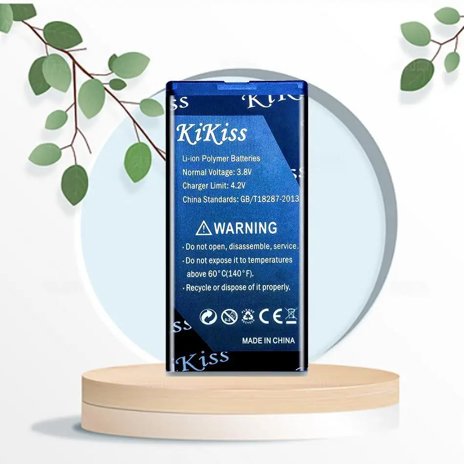 

Kikiss Battery 3200Mah BL-5H For Nokia Lumia 630 RM-977 RM-978 Moneypenny RM 977 978