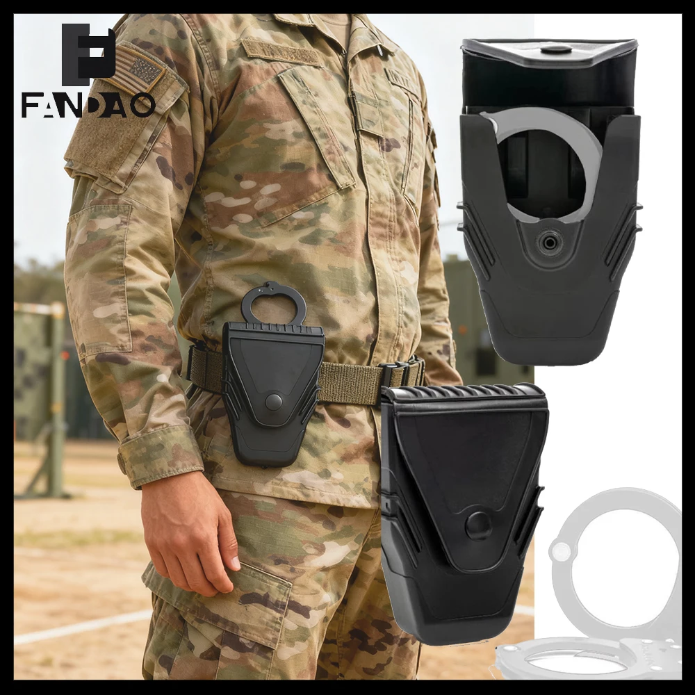 

Tactical Handcuff Pouch Bag Outdoor Universal Concealed Carry Waist Belt Handcuff Holder Hunting Belt Accessories Cosplay Props