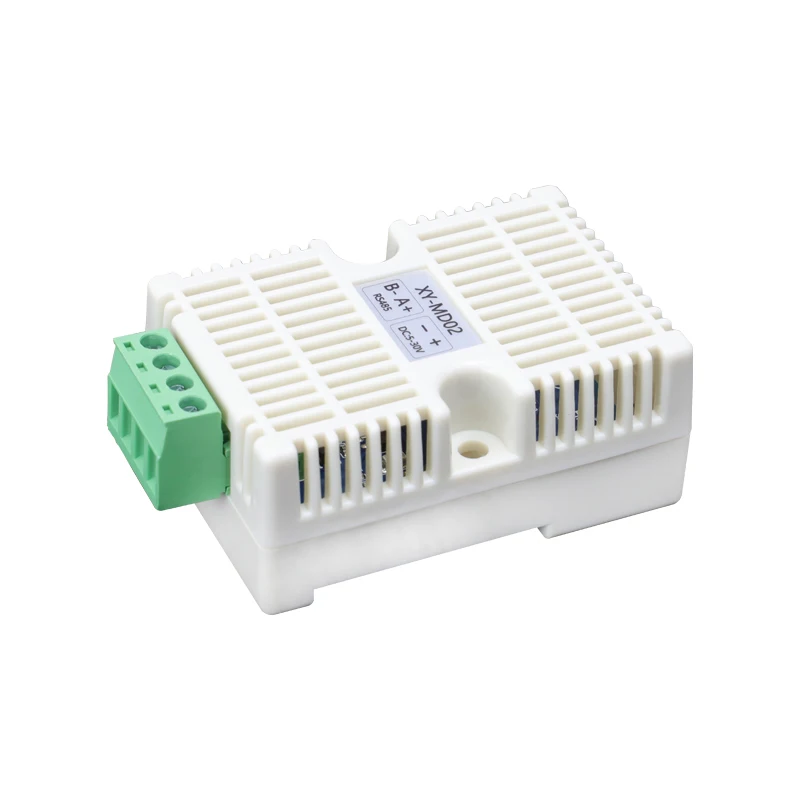 XY-MD02 وحدة استكشاف جهاز إرسال درجة الحرارة والرطوبة Modbus SHT40 مستشعر درجة الحرارة RS485 إشارة تناظرية #6