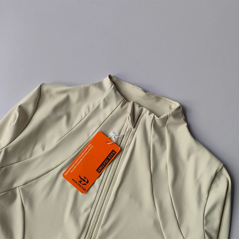 Sportjacke, Damen Herbst- und Winter-Slim-Fit, Professionelle Schnelltrocknende Kleidung, Schlankmachendes Sport-Langarm-Prati-Yoga-Oberteil – Detail 12