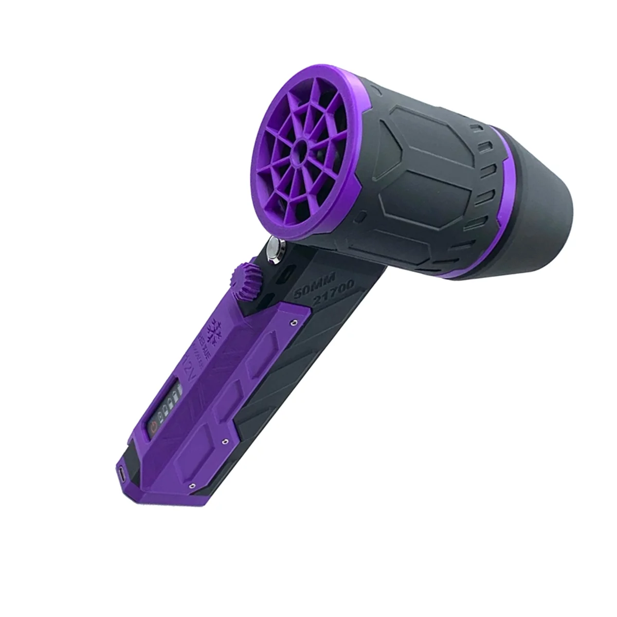 AD41-Turbo Jet Fan 50mm فرش السيارات مروحة عنيفة منفاخ الغبار يده توربو مروحة نفاثة 4000mAh مروحة قناة لتنظيف السيارات