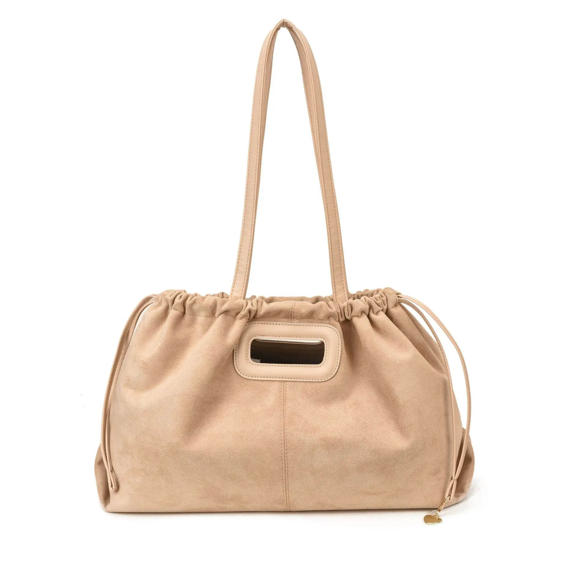 حقيبة يد كاجوال، محفظة كتف واسعة للنساء، حقيبة كروس متعددة الاستخدامات، حقيبة بسيطة من النهار إلى الليل، حقيبة حبال مزخرفة