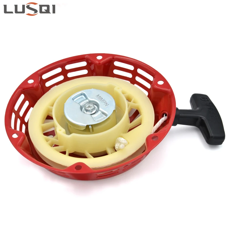 Imagem -06 - Lusqi Recoil Starter Mais Manga Parafusos Alça de Reposição para Honda 168f 170f Gx120 Gx140 Gx160g X200 163cc 196cc Cortador de Grama do Motor