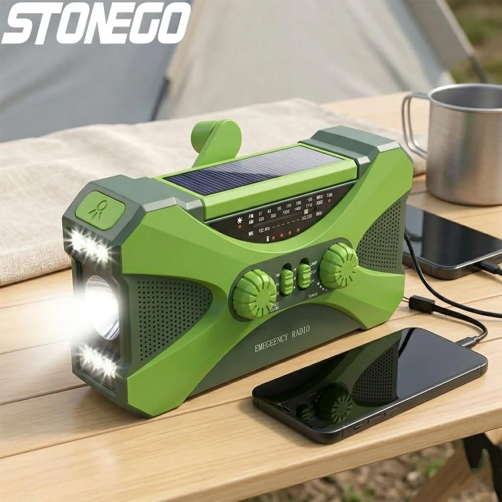 lampe-torche-led-solaire-portable-10000mah-batterie-externe-rechargeable-avec-double-haut-parleur-lumiere-d'urgence-alarme-sos-camping-exterieur