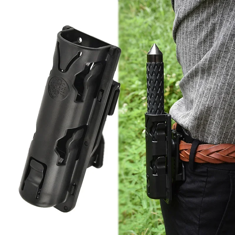 Portable Swing Stick Cover Outdoor Tactical Quick-stroke Stick Cover Defense Supplies Adjustable Telescopic Stick Cover