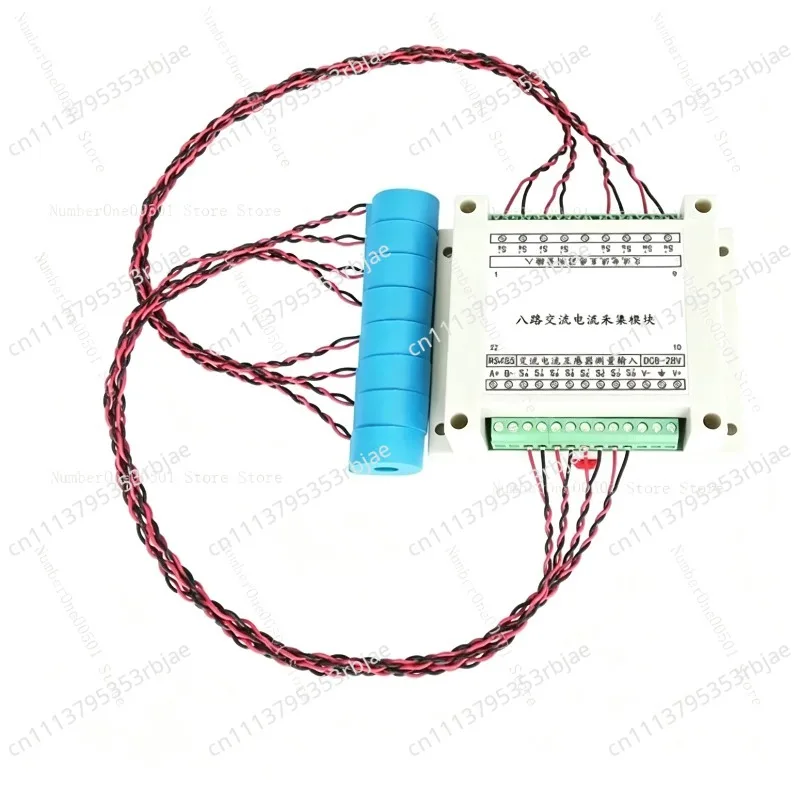 5-Channel 8-channel AC current acquisition module RS485 measurement sensor transmitter