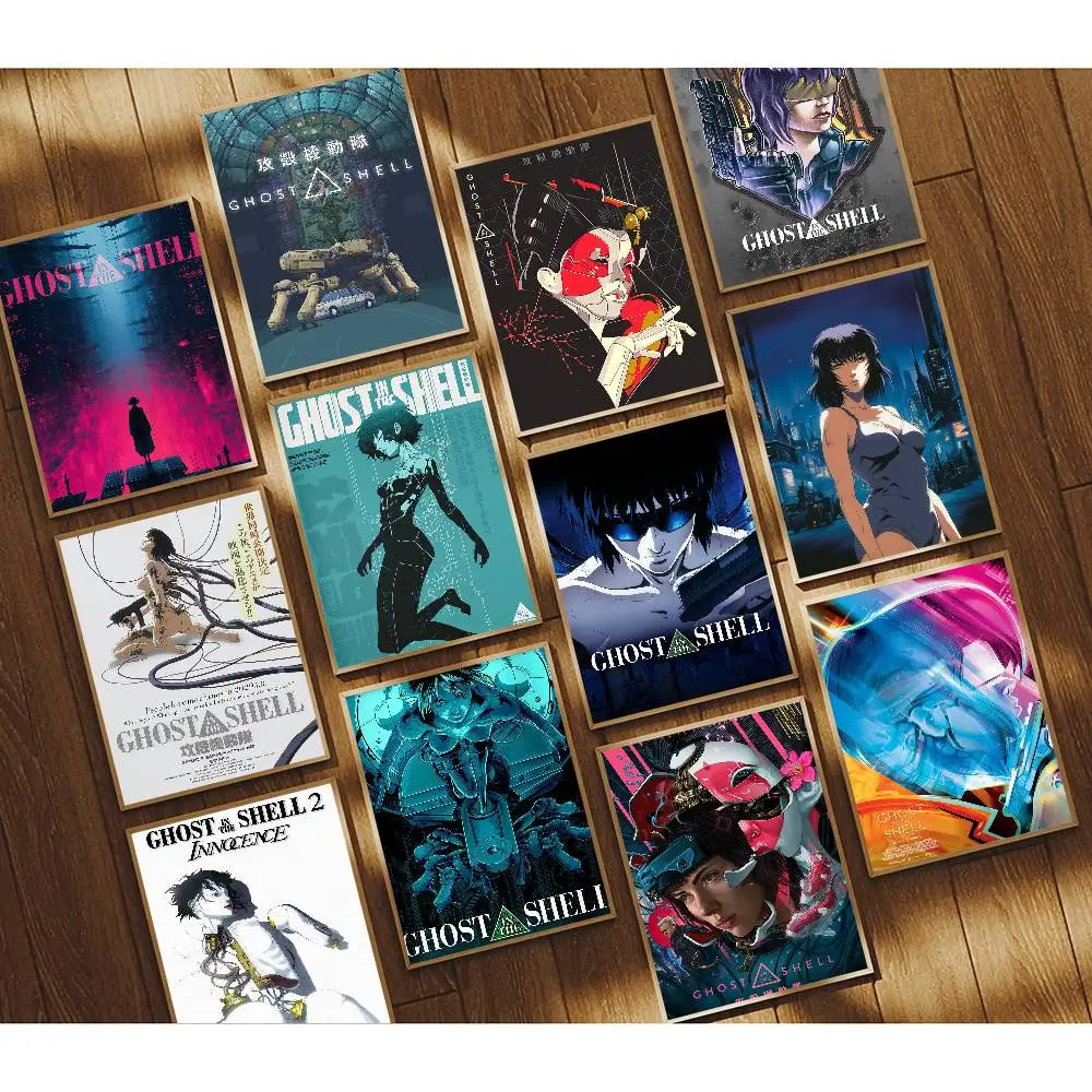 1pc Japan Anime Ghost In The Shell Poster Print For Bedroom 