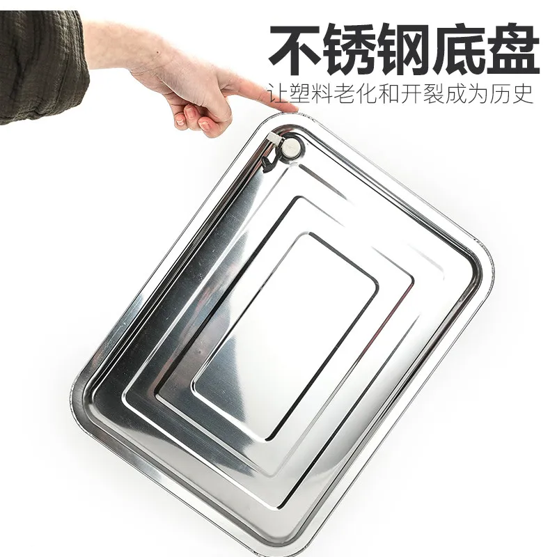 Tea set accessories water storage and drainage solid wood tea tray small bamboo sea stand large tea tray