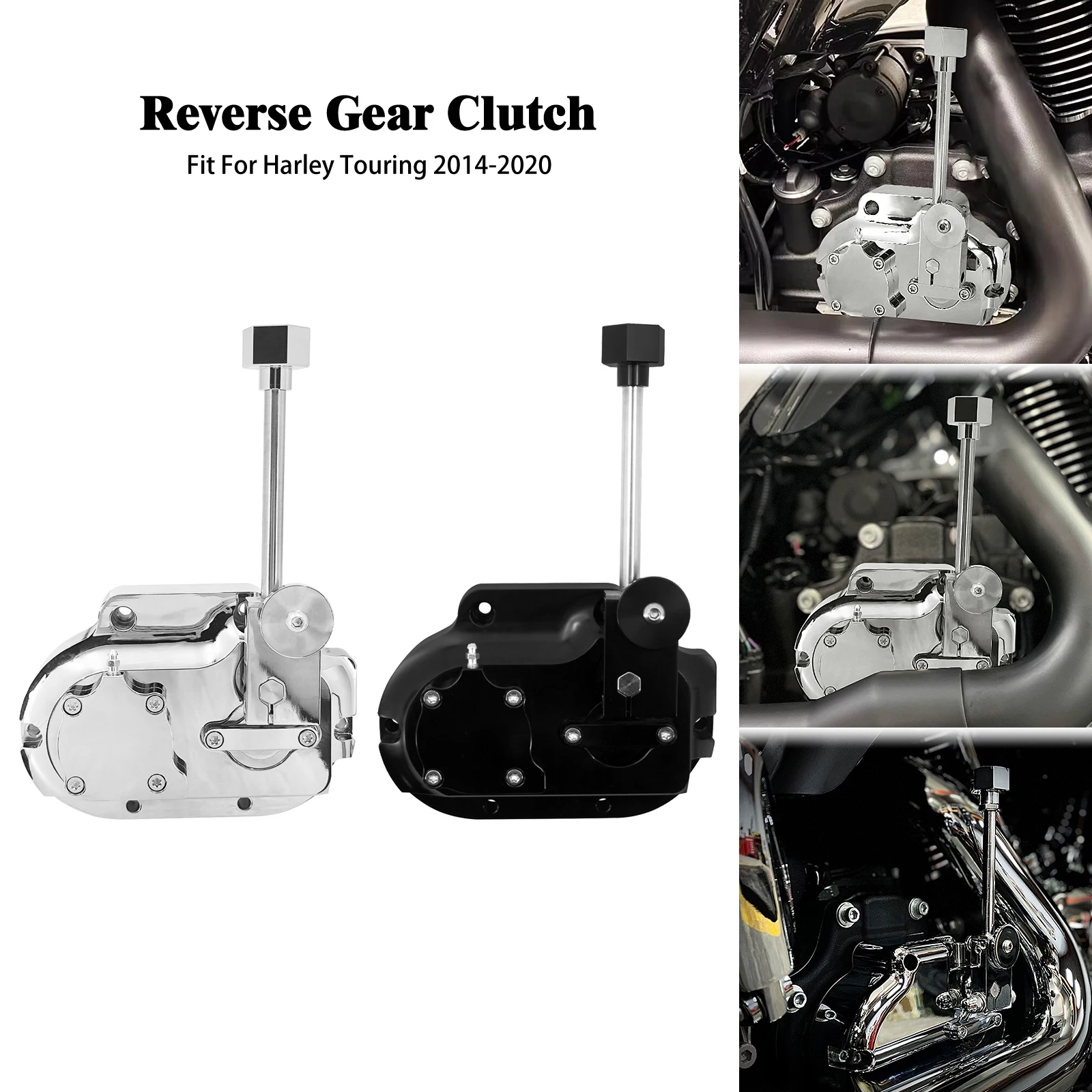 

Motorcycle Reverse Gear Clutch Labor-Saving Refit Back Speed Changer For Harley Touring Road King Electra Street Glide 2014-2020
