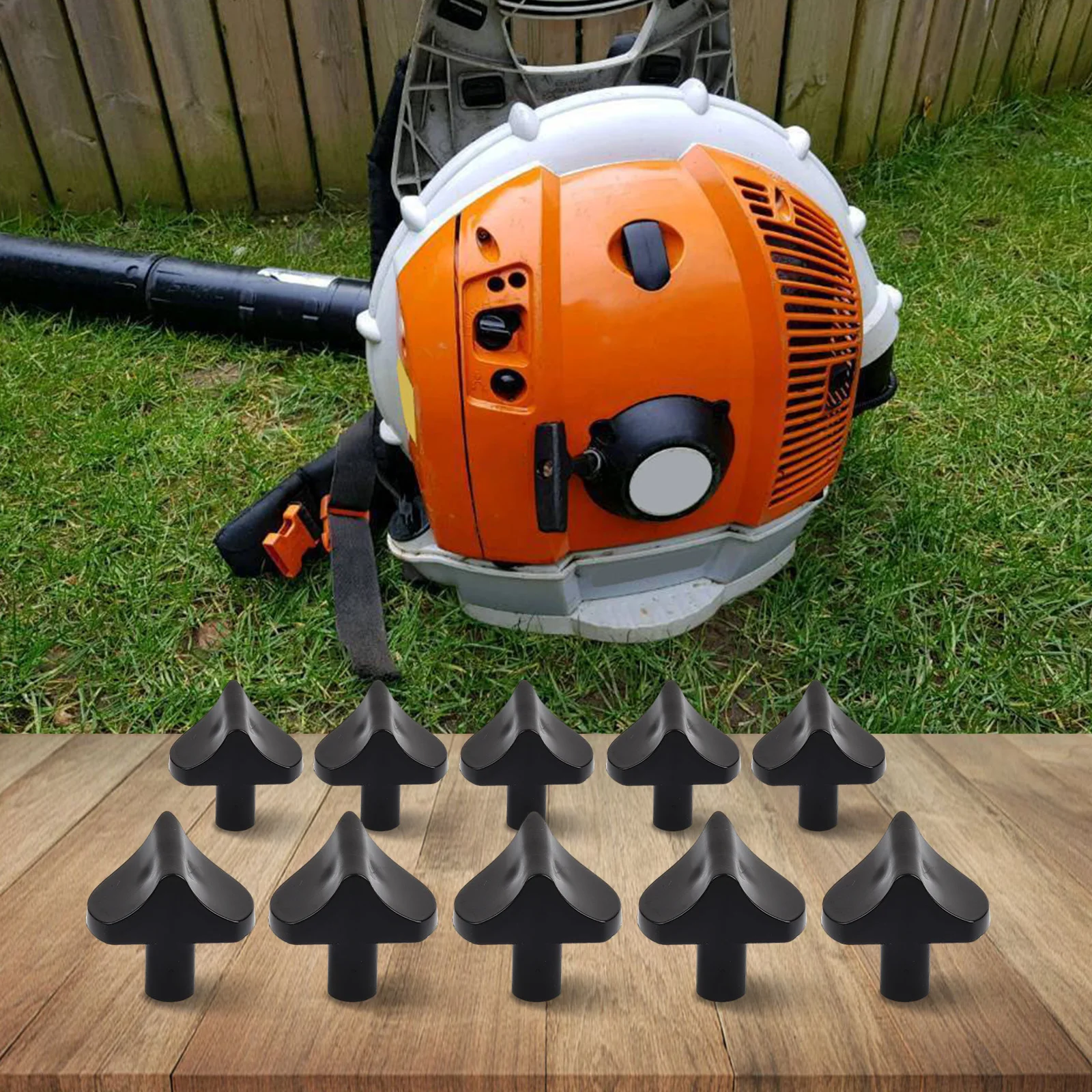 

Black 10 Pcs Choke Knob Replacement Choke Knob Improves Engine Startup Reliable Performance In Harsh Conditions