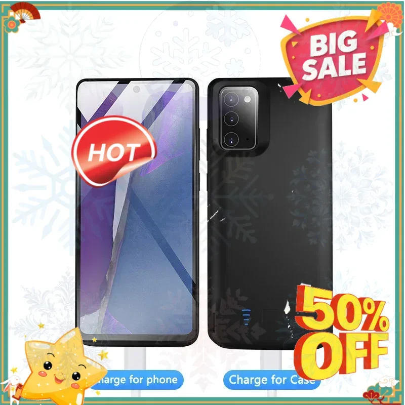 SWZY Portable Battery Charger Cases for Samsung Galaxy Note 20 Note 20 Ultra USB Power Bank Charger Case for Samsung Note 10 10P