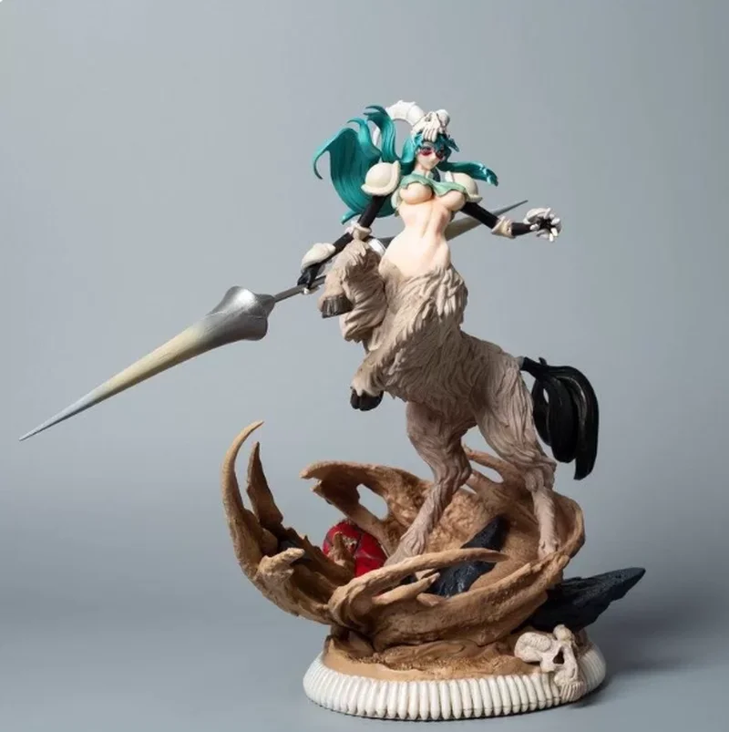 

New Product In Stock Black Pearl Nieru Guile Zanpaku Antelope Knight Action Figure Model Table Decoration Birthday Surprise Gift