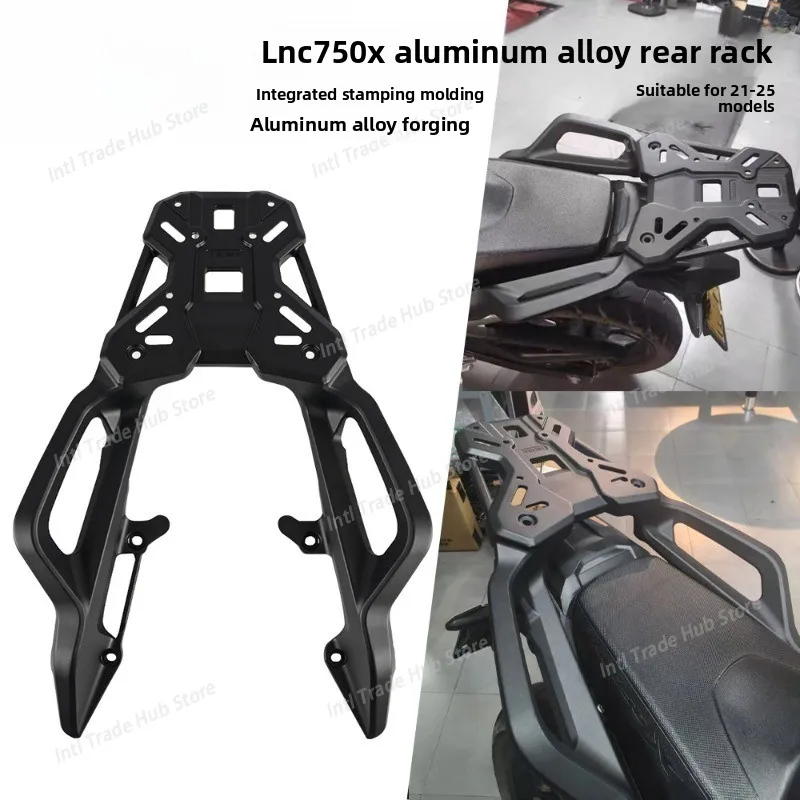 

Applicable To 2021-2025 for Honda NC750X Rear Shelf Integrated Aluminum Alloy Tail Rack, Tail Box Rack, Armrest Tail Wing Hanger