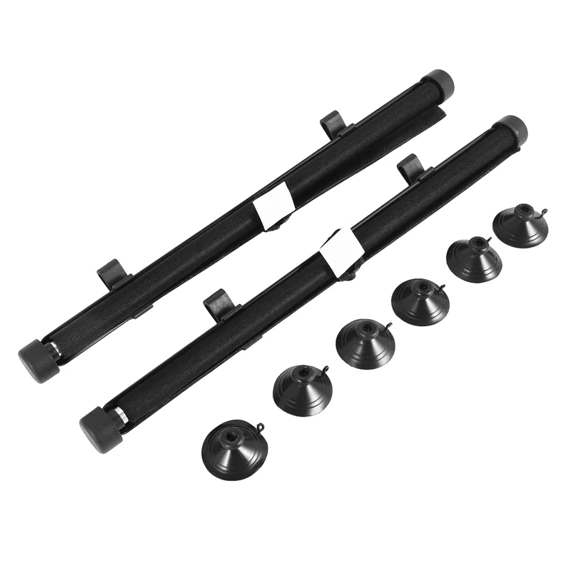 

A22E-2Pcs 40X45CM Sun Protection Car Retractable Car Sun Shade Side Sunproof Car Cover Sunshade Window Cover Curtain