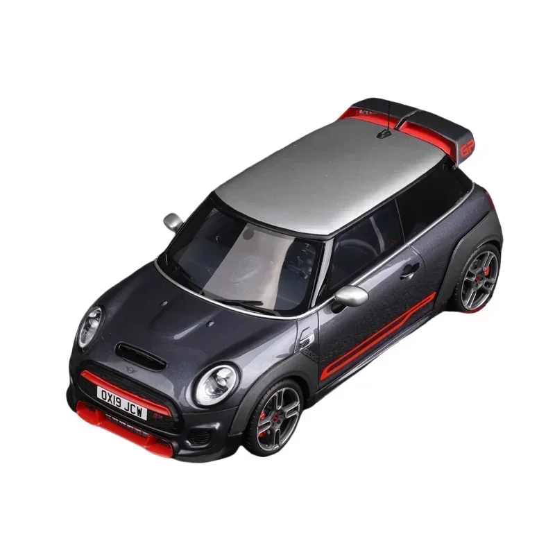 1:18 John Cooper Works BMW MINI JCW GP resin simulation static model, children\'s collection toys, holiday gifts for children.