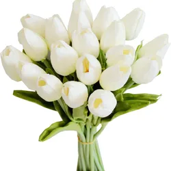 10/20pcs Artificial Flowers Realistic Tulip Hot sales Home Decoration Wedding Garden Garland Bride Mother's Day Bouquet Diy Gift