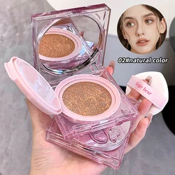 Gege Bear Moisturizing Air Cushion Cream Light Natural Clear Liquid Foundation Brightens Skin Tone Air Cushion BB Cream