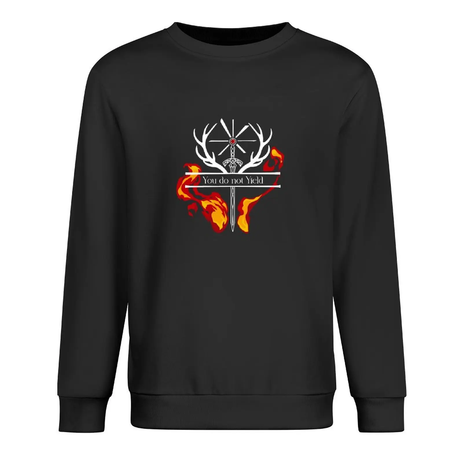 

You do not Yield- Throne of Glass sticker Pullover winter clothes mens clothes men's autumn clothes anime sweatshirt