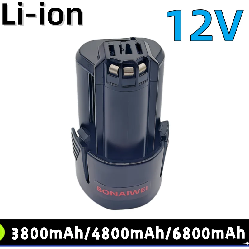 10.8V 6800mAh 12V Li-ion BAT411 Rechargeable Battery lpega BAT412A BAT413A D-70745GOP BOSCH  2607336013 2607336014 PS20-2 PS40-2