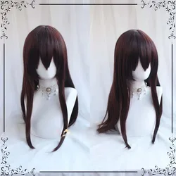 Hakurei Reimu Wigs TouHou Project Remilia Scarlet Cosplay Wig Long Resistant Synthetic Hair for Women Anime