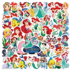 10/30/50PCS Disney Cartoon The Little Mermaid Princess Ariel Cute Stickers Laptop Phone Luggage Graffiti Decals Sticker Kid Toy