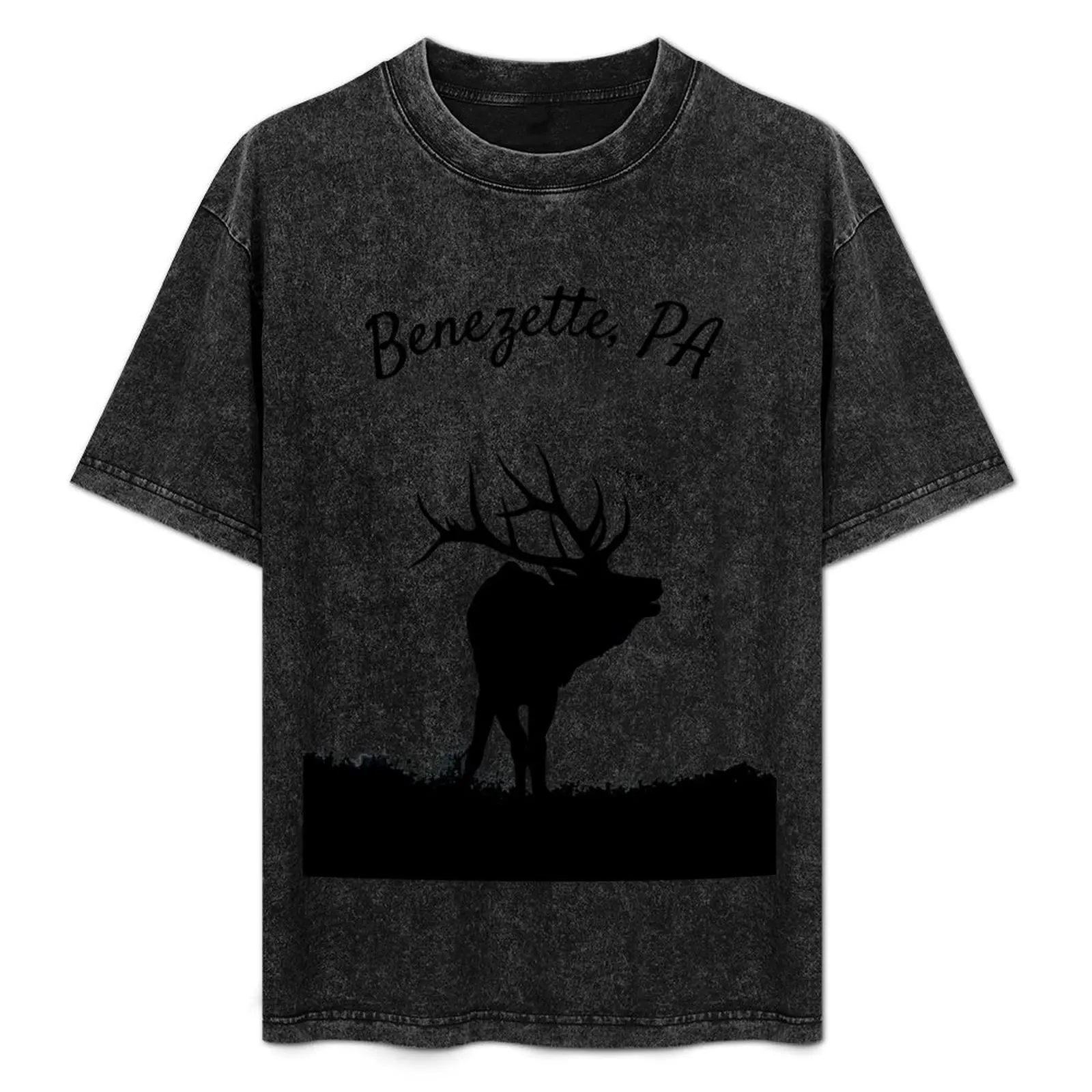

Benezette, PA Bugling Bull T-Shirt Quick Dry Fishing T-Shirt