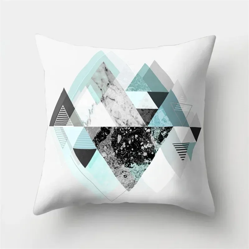 Simple Geometric Decorative Pillowcase Car Ornaments Living Room Office Home Pillowcase