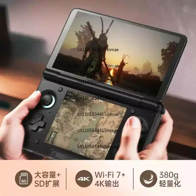 Console Dual Screen Flip Game Machine 6inch 1080P 120Hz AMOLED Screen 6000mAh Portable Android  Thor Game Console Handheld