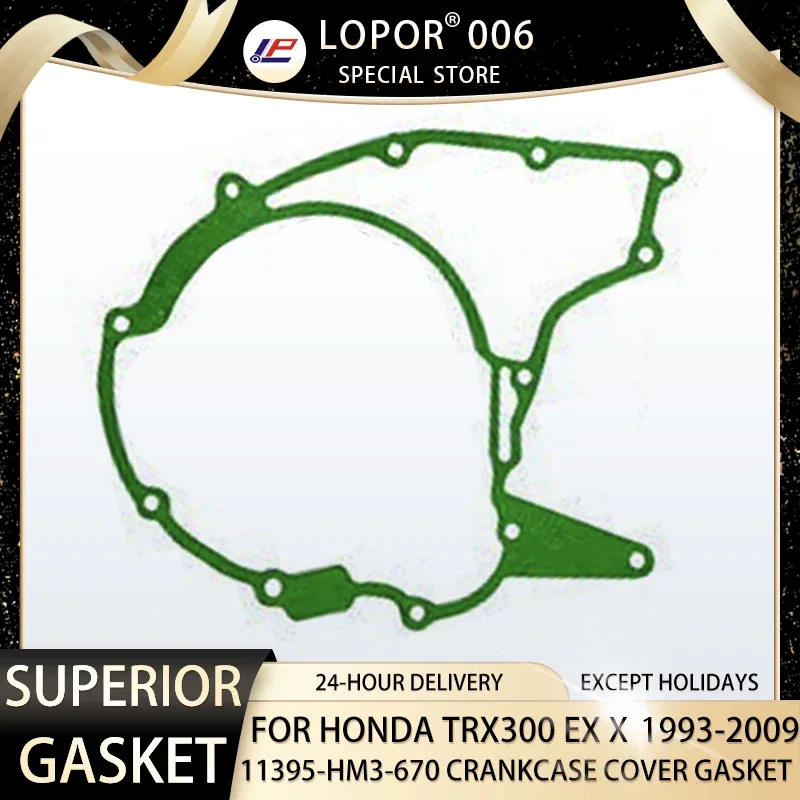 

LOPOR Motorcycle Engine Cranks Rods Crankcases Gasket For Honda TRX300EX 1993-2009 TRX300 EX TRX 300 11395-HM3-670