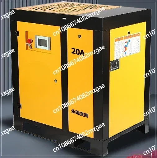 Permanent Magnet Variable Frequency Screw Air Compressor 7.5/15/22/37KW Industrial Grade 380V Large High Pressure Air Pump