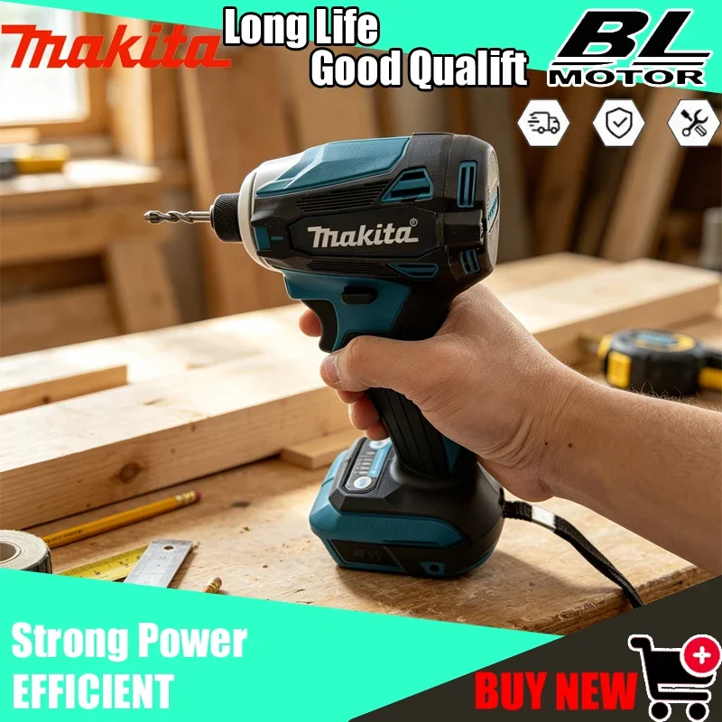 

Makita DTD173 Brushless Electric Screwdriver Auto Repair Impact Screwdriver Batch 220N.m For Makita 18V Electric Driver Tools