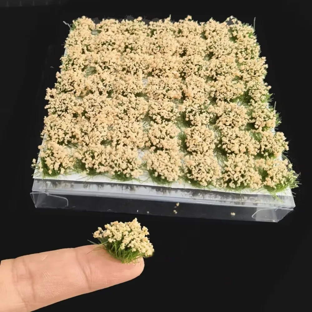 

DIY Building Miniature Flower Cluster Railway Train Model Making Static Flower Tufts ABS Plant Materials Simulation