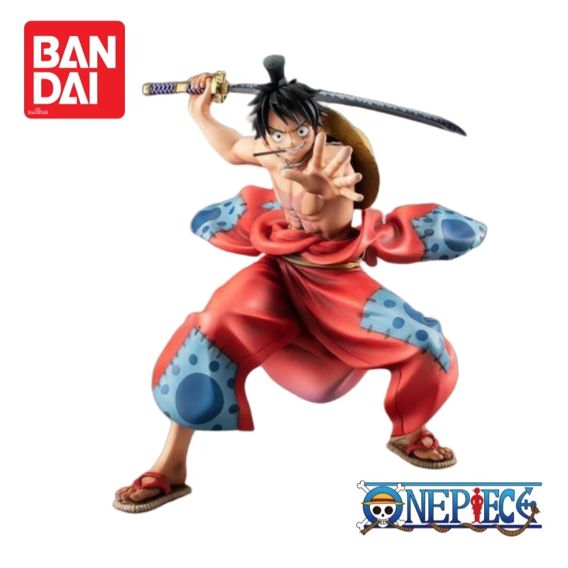 

In Stock Original Bandai One Piece Monkey D Luffy Figurine Anime Merchandise 100% Genuine Action Figure Ornaments Holiday Gifts