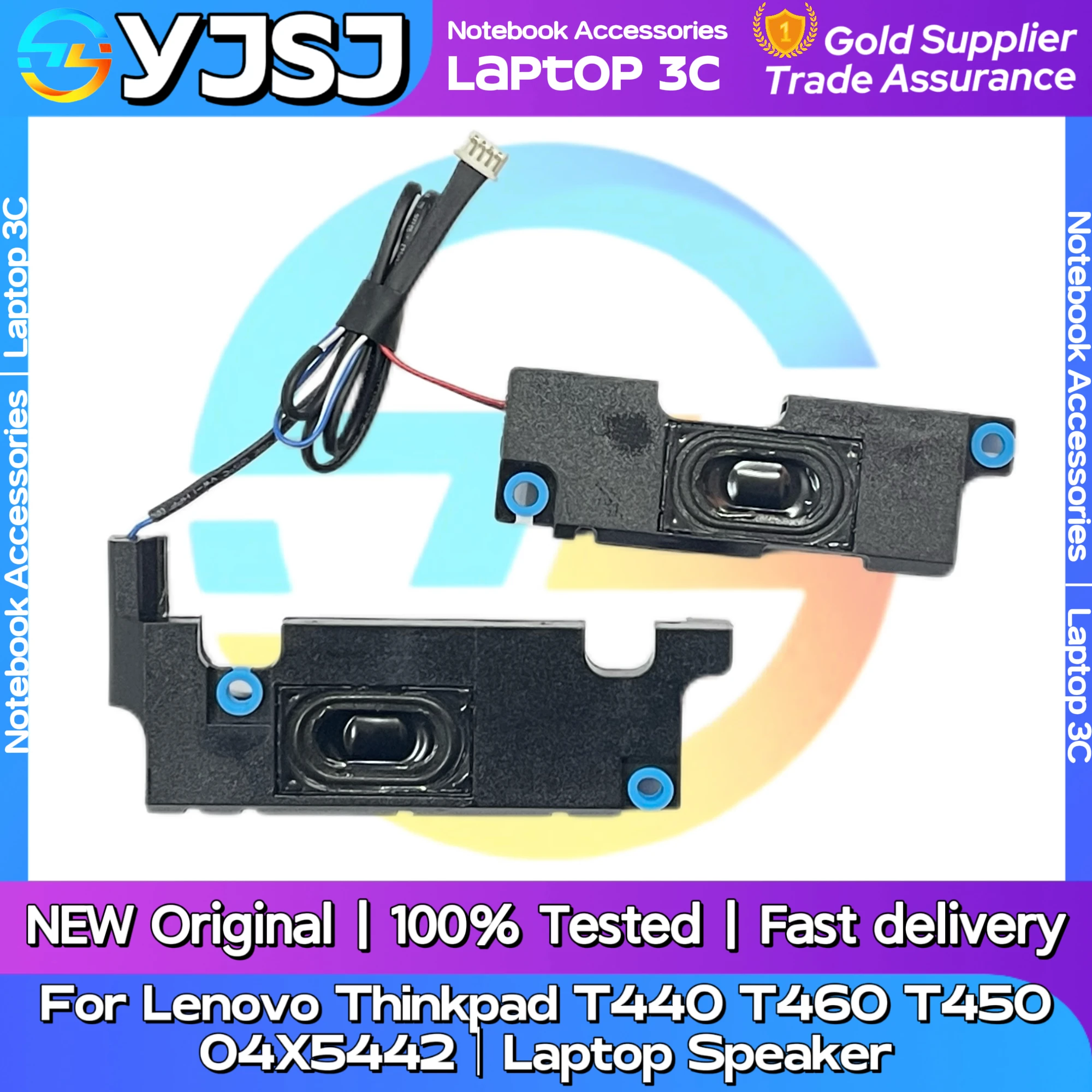 New Original Laptop Notebook Audio Speaker For LENOVO Thinkpad T440 T460 T450 built-in speaker horn PK23000JJ00 04X5442 00HT878