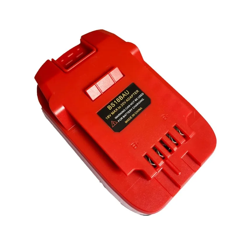 ALASICKA Battery Adapter BS18BAU for Bosch 18V GBA Series Lithium Batteries Convert To Work for Bauer 20V Cordless Power Tools