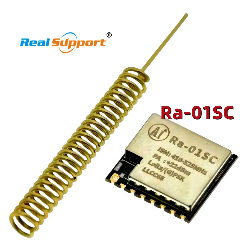 RA-01 RA-02 RA-01S RA-01SC Ai Thinker SX1278 LLCC68 LoRa Radio Frequency Data Transmission Module SPI Interface 433MHz